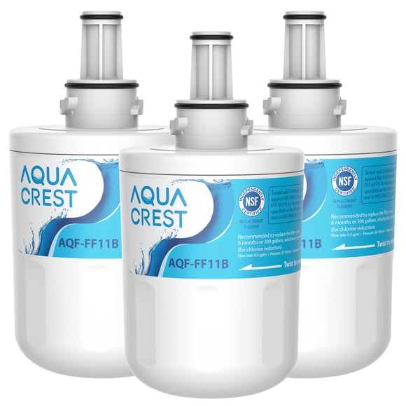 AQUA CREST DA29-00003G Refrigerator Water Filter, Replacement for Samsung DA29-00003G, DA29-00003B, DA29-00003A, Aqua-Pure Plus, HAFCU1 Water Filter,