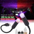 thumbnail image 2 of CAROOTU Lumières de Toit Lumineuses pour Voiture USB LED Projection de Plafond Portable Réglable, 2 of 5
