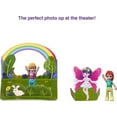 thumbnail image 4 of Polly Pocket Un-Box-It Playset, Movie Theater Theme, 2 Dolls, 15+ Surprises, 4 of 7