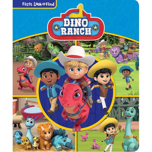 Pre-Owned Dino Ranch: First Look and Find (Hardcover) by Pi Kids