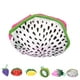 thumbnail image 3 of Injueey Bolsa de supermercado plegable de frutas, plegable, reutilizable, de gran capacidad, para viaje Almacenamiento y organización del hogar pitaya Injueey JJ18286-06, 3 of 6