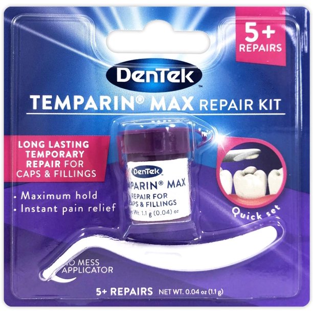 Temparin Max Lost Filling and Loose Cap Repair Kit One Step Formula