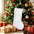 thumbnail image 6 of Christmas White Snowflake Stockings, 18"Large Super Soft Knitted Xmas Stocking for Kids, Christmas Decoration Holiday and Family Stocking for Fireplace Christmas Holiday Party Decoration, 6 of 6