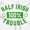 White, variant on St Paddys Half Irish 100% Trouble Long Sleeve TShirt Men Women Brisco Brands S