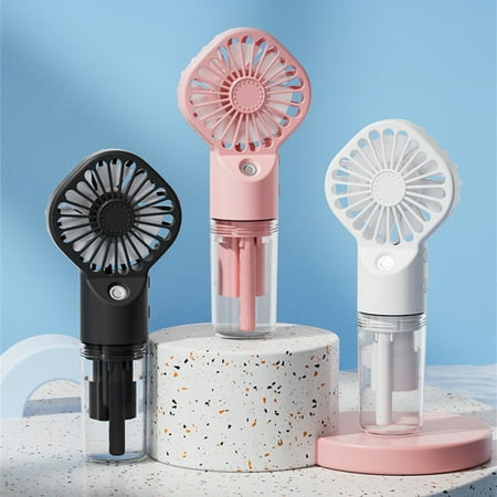 

Cre-Heaven Spray Humidification Small Fan Handle Strong Power Water Replenishment Instrument USB Charging Portable Fan Nano Spray