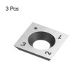 thumbnail image 3 of Unique Bargains 3pack 15mm Square Tungsten Carbide Replacement Cutter Insert 15x15x2mm-30° Cutter Knives, 3 of 6