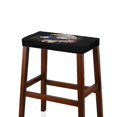 thumbnail image 4 of FOR U DESIGNS Eagle American Flag Print Stool Covers Rectangle 2 Pack Soft Bar Stool Covers Anti-Slip Vanity Bench Slip Cover Bench Seat Protector Home Decor Accessories, 4 of 9