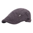 thumbnail image 2 of Men's Flat Ivy Gatsby Newsboy Hat Winter Spring Autumn Driving Cabbie Hunting Cap, 2 of 4