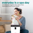 thumbnail image 3 of SereneLife Bucket Warmers with Customized Fragrances for Spa and Bathroom, Timer 20/40/60/90 Minutes, Fits 1 Large Towel, Blanket, Bathrobe, PJs (Black), 3 of 7