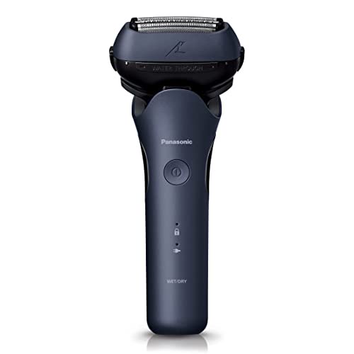 Panasonic men's shaver Ramdash 3-blade blue bath shaving possible