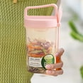 thumbnail image 4 of Reusable Overnight Oats Container with Lid and Spoon Leakproof Bpa-free Portable Breakfast Cup for Yogurt Cereal On-the-go Meals, Ukhbmc | Pink, 4 of 7