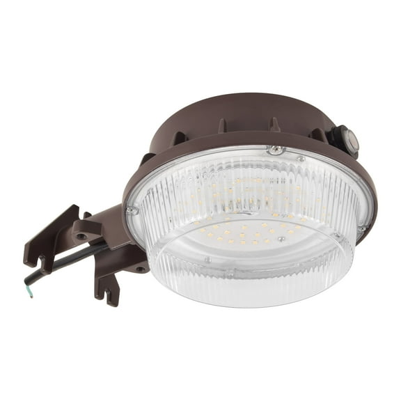 Green Watt LED Area Security Light, Dusk to Dawn Sensing, 4000 Lumens, 35-watt, Bronze Finish