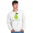 thumbnail image 4 of Cute Kawaii Perfect Pear Matching Set Sweatshirt for Men or Women Brisco Brands L, 4 of 7