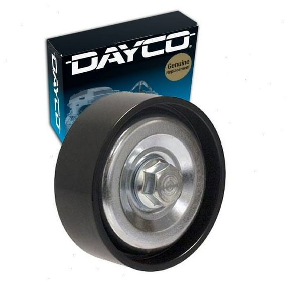 Dayco Smooth Pulley Drive Belt Idler Pulley compatible with Nissan Frontier 2.5L L4 2005-2017