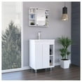 thumbnail image 1 of FM FURNITURE Auburn 2 Piece Bathroom Set White Engineered Wood, 1 of 8