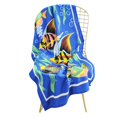 thumbnail image 2 of Esterilla de poliéster multiusos para picnic, yoga, playa, baño, toalla, tapiz (azul), 2 of 9