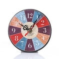 thumbnail image 2 of Vintage Style Antique Wood Wall Clock For Home Kitchen Office, 2 of 3