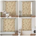 thumbnail image 6 of Rose Bud Flowers Sheer Curtains 45 Inches Long, Vintage Cottagecore Farmhouse Florals Light Filering Curtains, Breathable Simi Curtain Privacy Drapes for Kitchen Bathroom Lightweight Window Treatment, 6 of 8