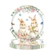 thumbnail image 2 of Juego de vajilla para fiesta temática de Pascua, conejito de flores de primavera, suministros desechables para fiestas, vajilla desechable, 2 of 4