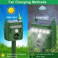 thumbnail image 7 of Repeller, Led Waterproof Solar Animal With Waterproof Wild Animals Outdoors Solar Animal With Led Animal With, 7 of 7