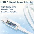 USB C to 3.5mm Female Headphone Jack Adapter 2 Pack, Type C to Aux