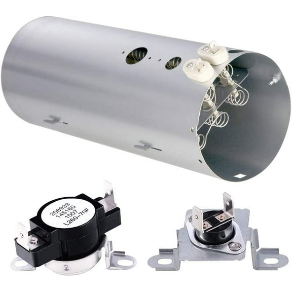 Scaroo 137114000, 3204267, 137032600 Dryer Heating Element Kit AP4456656