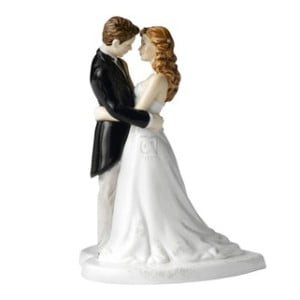 OCCASIONS - OUR WEDDING DAY (CAKE TOPPER), 6.7” PRETTY LADIES