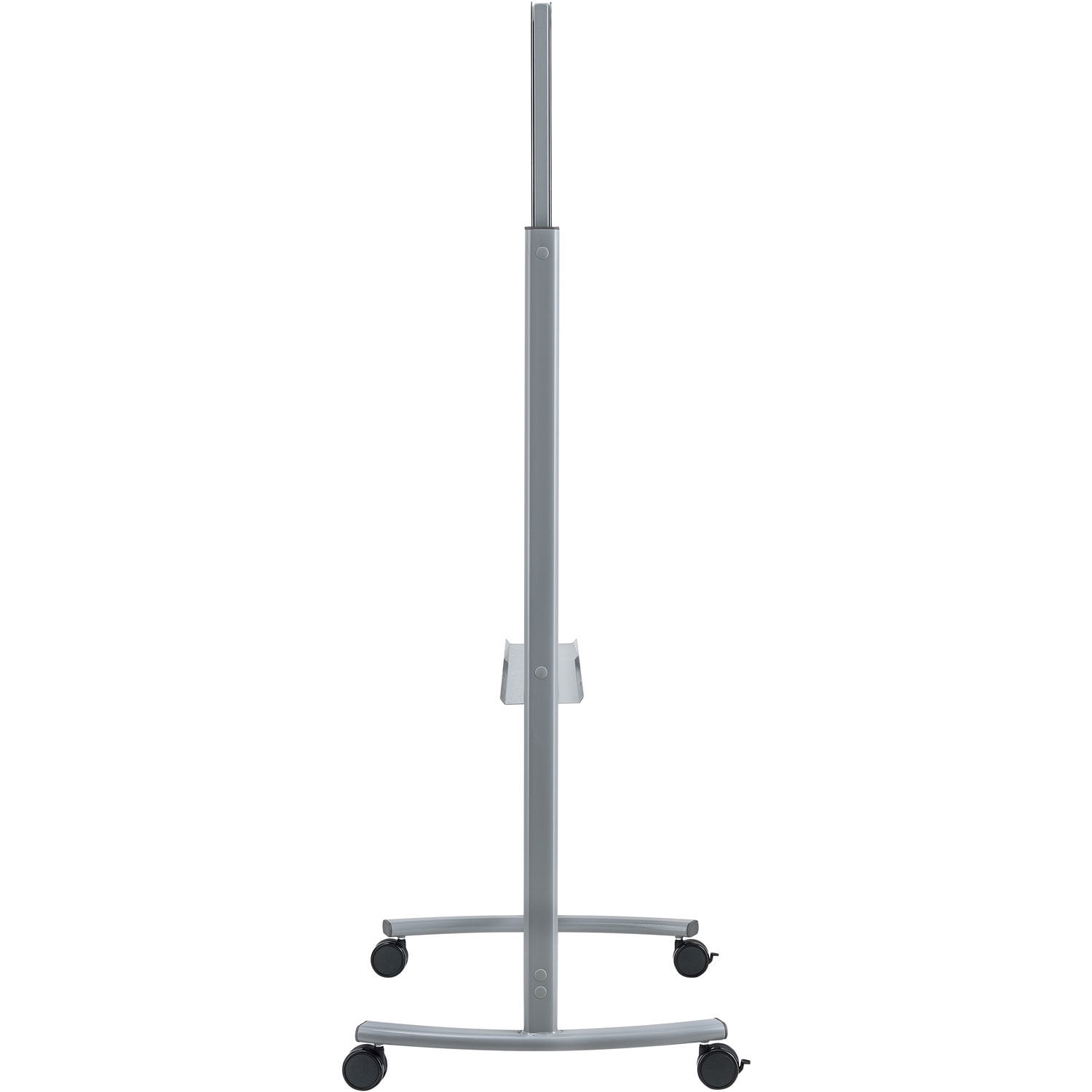 Mobile Double Sided Glass White Board, 36"W x 48"H