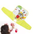 thumbnail image 4 of Babero De Manga Larga Para Bebé, Mono De Alimentación Para Niños Pequeños, Impermeable, Artística EVA Con Puños Elásticos, Correa Para Comer Dibujo De 1 A 5 Años, 4 of 7