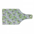 thumbnail image 1 of Mauve Cutting Board, Spring Tree with Vibrant Blossoms Frangrance Botany Plant Eco Illustration Print, Tempered Glass Cutting and Serving Board, Wine Bottle Shape, Lilac Green, by Ambesonne, 1 of 1