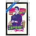 thumbnail image 3 of Disney Zombies 3 - Zed Wall Poster, 14.725" x 22.375" Framed, 3 of 6