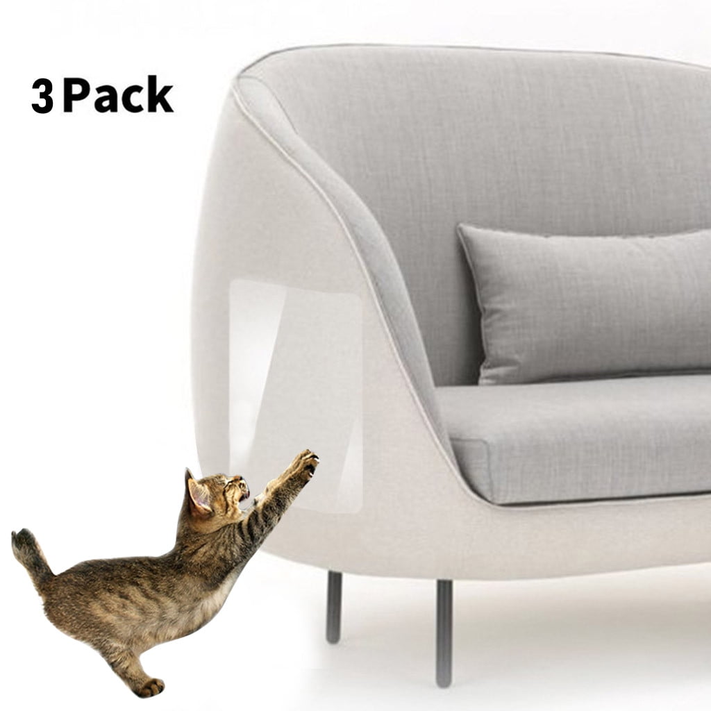 〖Follure〗4Pcs Pet Cat Scratch Guard Mat Cat Scratching Post Furniture