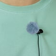 thumbnail image 3 of SHISUYAN 10 pcs Lapel Microphone Wind Muff Furry Microphone Windscreen Mic Wind Screen, 3 of 7