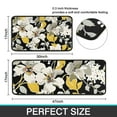 thumbnail image 7 of Pioneer Flower Floral Print Pattern Kitchen Rugs Sets Of 2,Anti Fatigue Kitchen Mat Rugs Non Slip Washable,Decorative Kitchen Floor Mats for Kitchen,Sink,Laundry,17"X30"+17"X47", 7 of 7