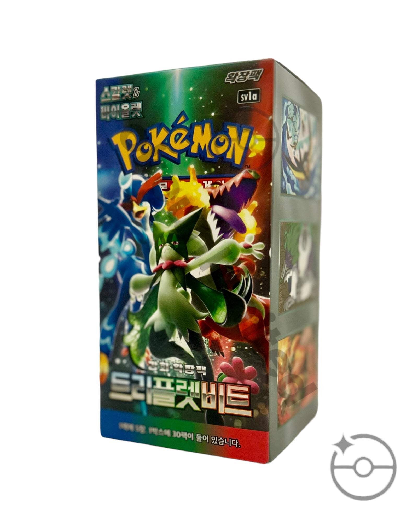 Raging Surf Japanese Pokemon Card Raging Surf Booster Box (30 Packs) - SV3a  Korean Version, Scarlet & Violet