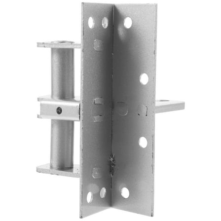 Homoyoyo Door Hinge Tool Automatic Door Closer Hinge Silver Manganese Steel 1 Set