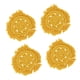 thumbnail image 2 of Posavasos redondos antiescaldaduras de algodón, suaves y ligeros, de color sólido, con borlas para pintalabios, tazón, taza de café, color amarillo, 4 unidades, 2 of 14
