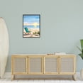 thumbnail image 2 of Stupell Indtries Folding Chair Sunset Beach Landscape Summer Ombre Sky,24 x 30,Design by Julie DeRice, 2 of 7