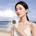 thumbnail image 1 of PEONAVET P Lastic Fan Portable Fan Adjustable Fan Small Fan USB Office Outdoor Fan For Travel, 1 of 6