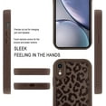 thumbnail image 4 of Compatible with iPhone XR Case, Cheetah Print Shockproof Soft TPU Protective Case for Women Girls, Slim Anti Scratch Leopard Case for iPhone XR 6.1 Inch, Brown, 4 of 15