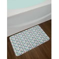 thumbnail image 2 of Lab Bath Mat, Chemicals Pills Bacteria Cell and Plant Pharmaceutical and Botanical Research, Plush Bathroom Decor Mat with Non Slip Backing, 29.5" X 17.5", Multicolor, by Ambesonne, 2 of 2