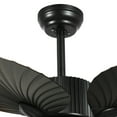 thumbnail image 5 of Uforic 52" Tropical Ceiling Fans with LED Light and Remote,Alexa,3 Ways Control,5 Palm Leaf blades Black Ceiling Fan, 5 of 9