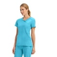 thumbnail image 5 of Infinity Cherokee Women Nurse Scrubs Top Mock Wrap with 2 Pockets - 2625A, 5 of 9