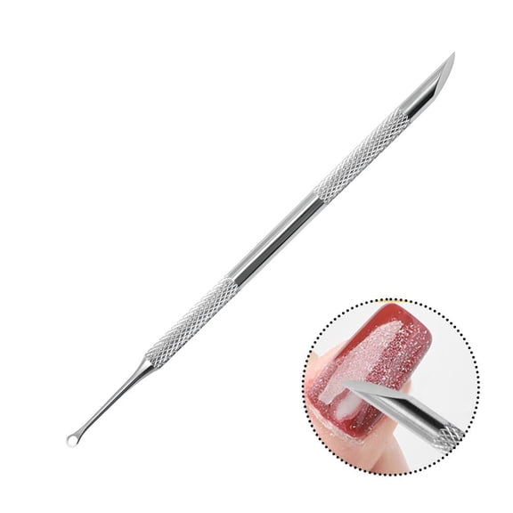 1 Stainless Steel Cuticle Pusher