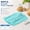 Blue, variant on 80pcs Reusable Plastic Twist Ties 4 Inch Cable Ties Bread Ties Plant Ties Candy Ties for Bags, Purple