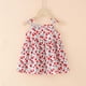 thumbnail image 2 of Vestido Para Niñas Ropa Para Bebés Ropa De Verano Para Niños Pequeños Vestido Sin Mangas Con Tirantes Estampado Gráfico Ropa Para Niños Blanco Odeerbi LM103-2134, 2 of 4