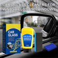 thumbnail image 4 of Car Glass Cleaner with Sponge, Car Glass Oil Film Cleaner, Water Spot Remover, Glass Cleaner for Auto and Home Eliminates Coatings 150ml, 4 of 5