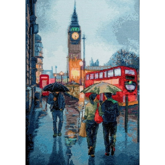 Cross-stitch kit M-488C "Way back home"