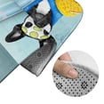 thumbnail image 5 of Yiaed French Bulldog Dog in a Bathtub Print Bathroom Mat Set 2 Pieces Mat Anti-Skid Pad Ultra Soft and Absorbent Bathroom Bath Mat Contour Bath Rugs for Toilet Base, 5 of 6