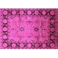 thumbnail image 1 of Ahgly Company Indoor Rectangle Oriental Pink Traditional Area Rugs, 2' x 4', 1 of 4